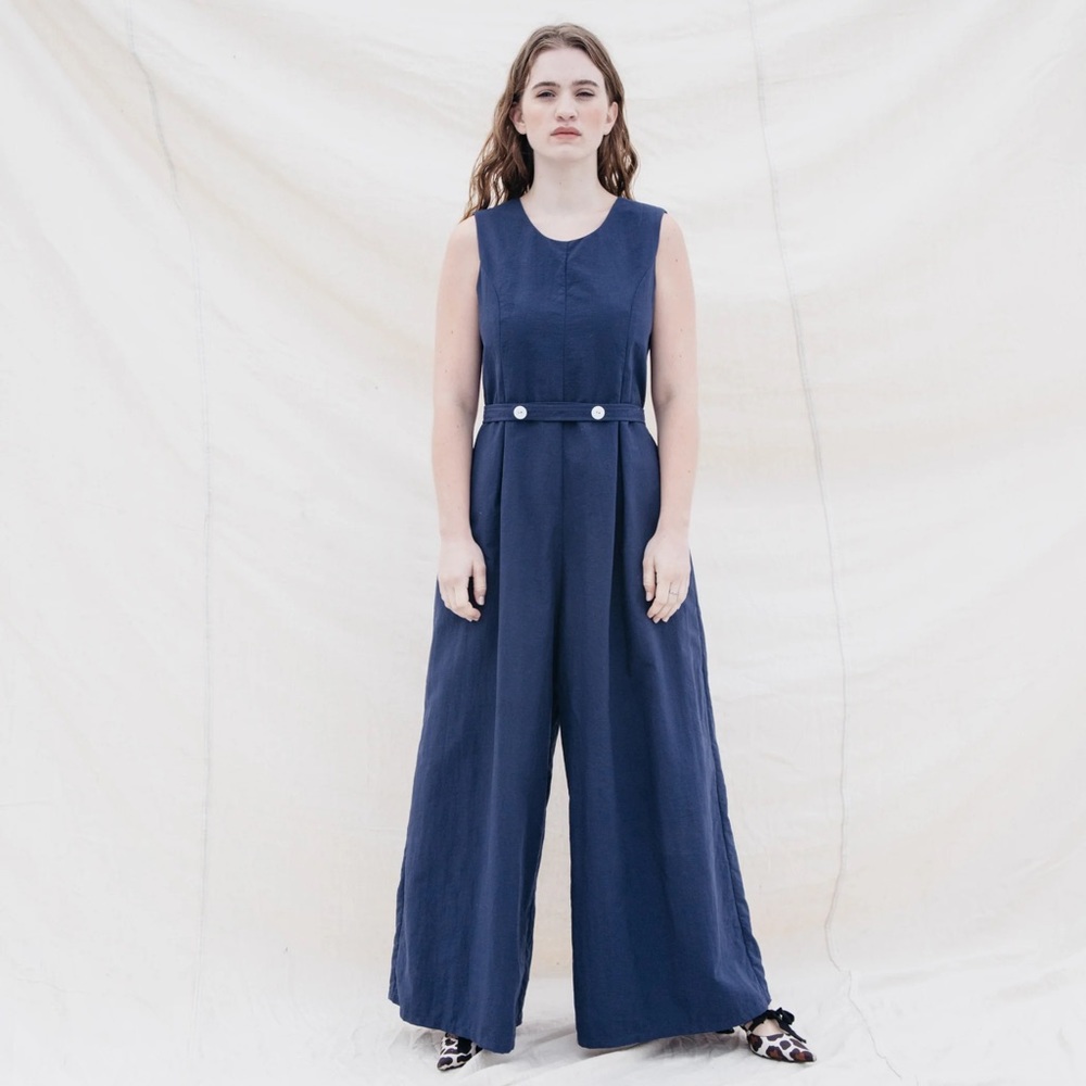 Nikki Chasin Nella Jumpsuit, Navy